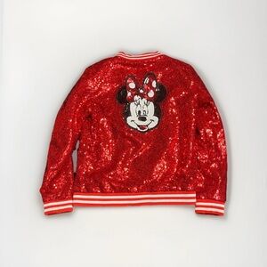 Disney Red Sequin Jacket with Mouse Ears